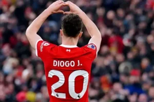 Liverpool permanently retire Jota's number 20