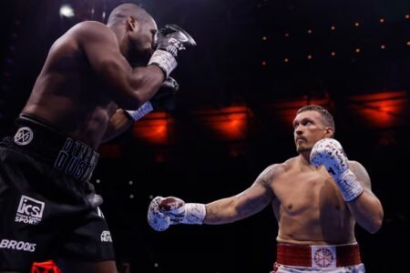Usyk defeated Anthony Joshua and Tyson Fury to claim the world heavyweight titles