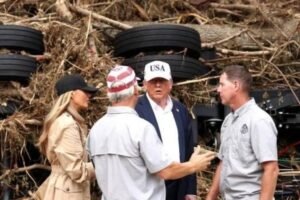 Trump visits flood-ravaged central Texas as death toll hits 120