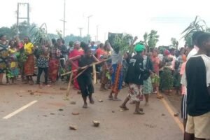 Benue women protest youths arrest by police over killing of Kano travellers