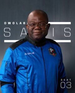 Owolabi Salis: Meet the first Nigerian to travel to space