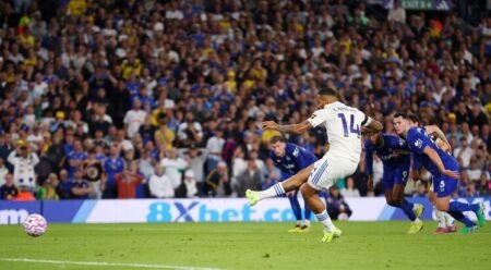 Leeds edge past Everton on Premier League return