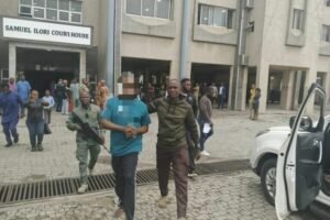 Suspected assassin Wasiu Akinwande was remanded on Tuesday by an Ikeja Magistrate Court in Ogba, Lagos State, on numerous murder charges.
