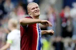 Haaland scores five as Norway put 11 past Moldova