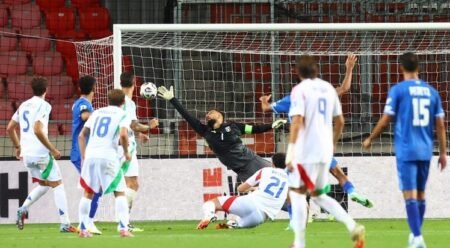 Italy survive Israel scare in nine-goal World Cup qualifier