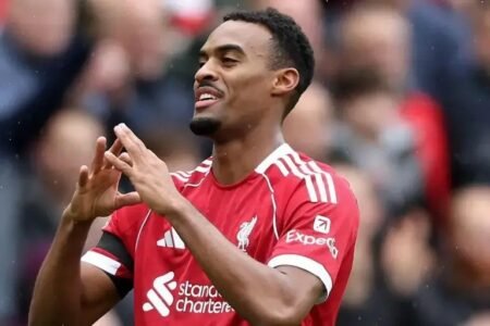 Gravenberch, Ekitike strike as Liverpool survive Everton scare in Merseyside derby
