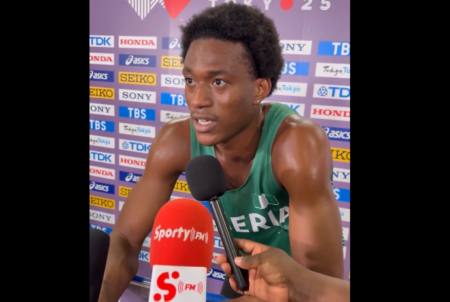 Ogazi misses out on 400m semis, says officials asked him to compete despite being injured